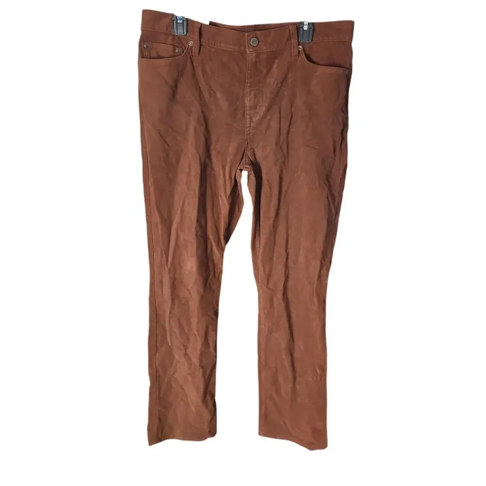 Banana Republic Brushed Traveler Pants NWT 35 x 30